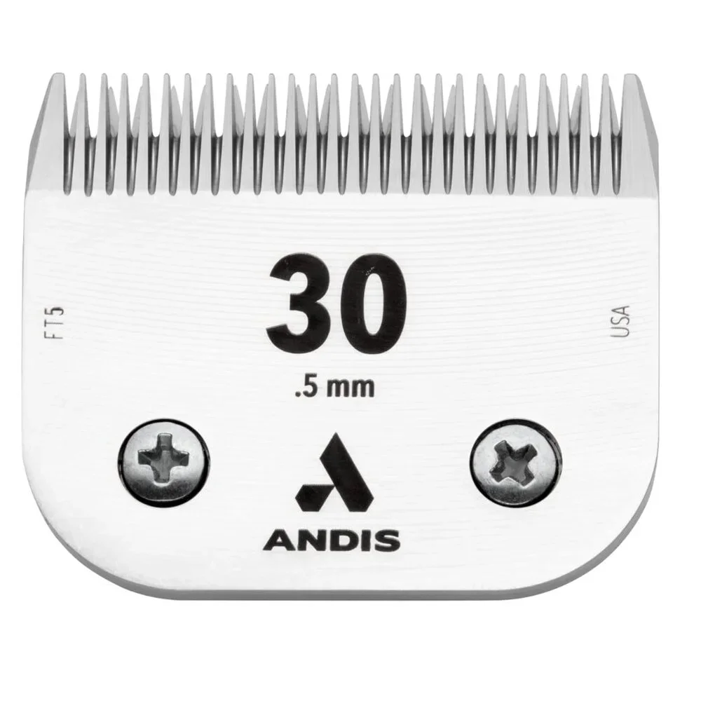 Andis Size 30 CeramicEDGE Pet Clipper Blade #64260 Carbon Infused Steel Blade